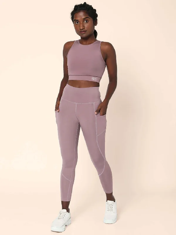 Nirvana Cross Back Crop Top & Aura Leggings