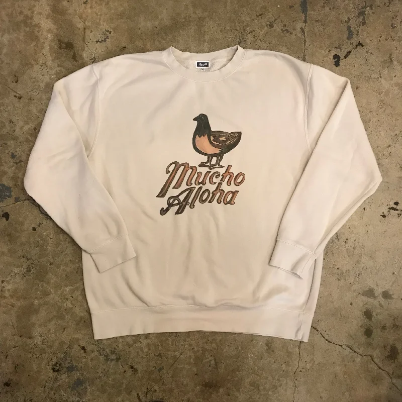 NEW HAND DRAWN OG MUCHO ALOHA PIGMENT DYED FLEECE