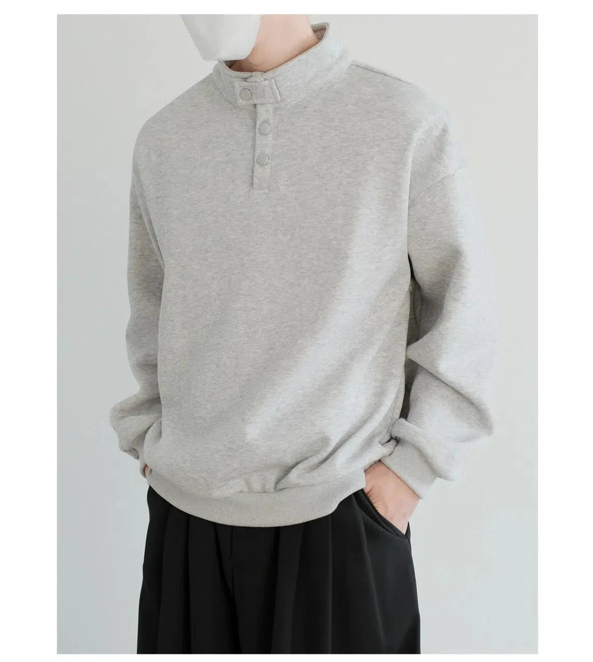 Loose Fit Long Sleeve Sweater