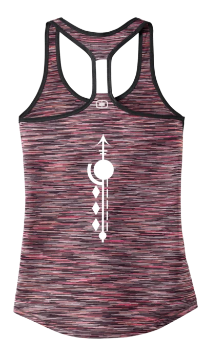 Women's Reflective Tank Top - Paths