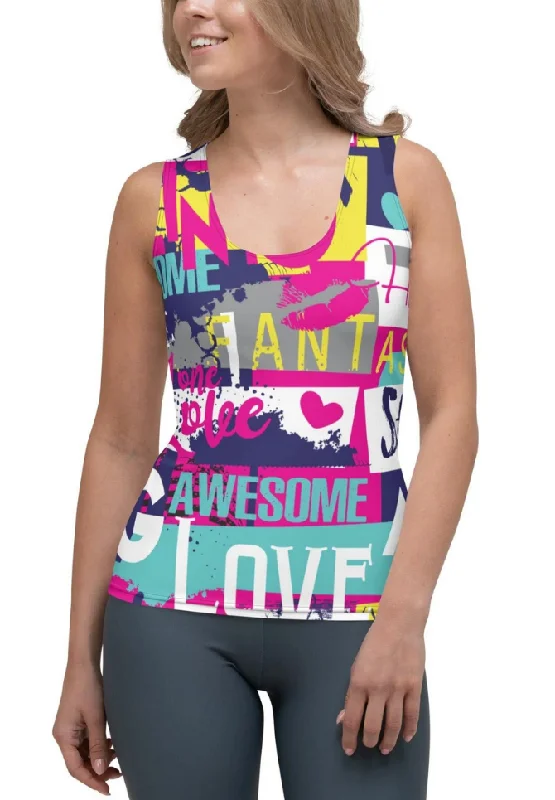 Cool Slogan Tank Top