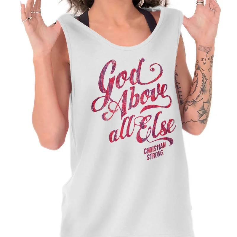 Above All Else Tank Top