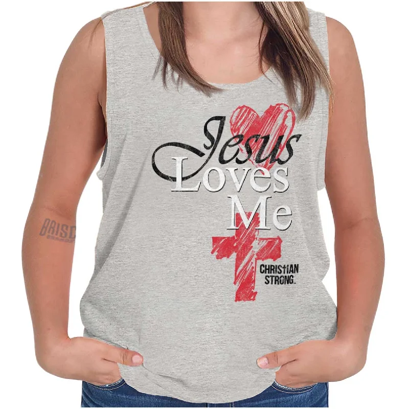 Jesus Loves Me Tank Top