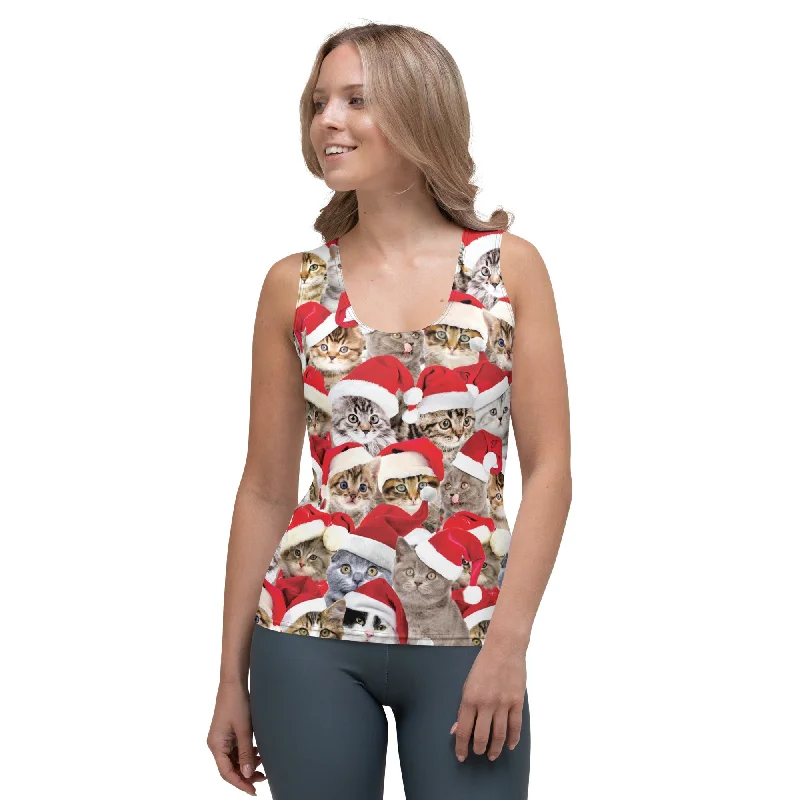 Christmas Cat Tank Top