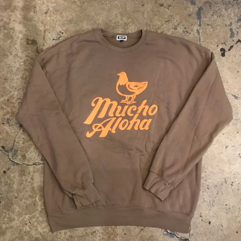 MOCHA FLORESCENT PUFF INK MUCHO ALOHA CREW