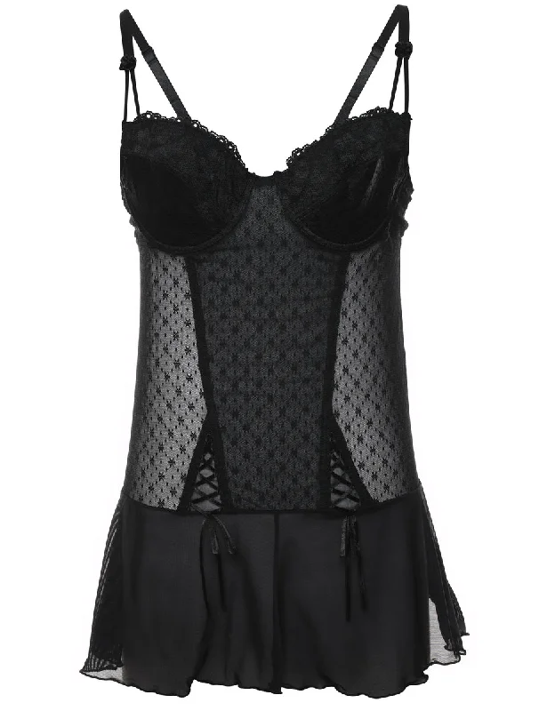 Black Lace 1990s Babydoll - S