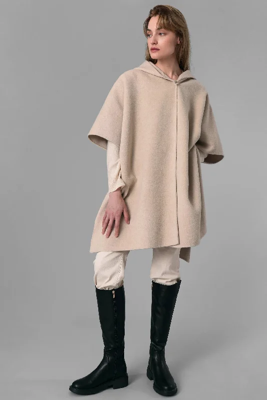 Robyn Hooded Poncho