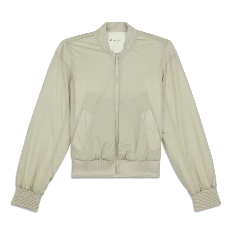 Women's Reversible Insulated Bomber Jacket - Resale