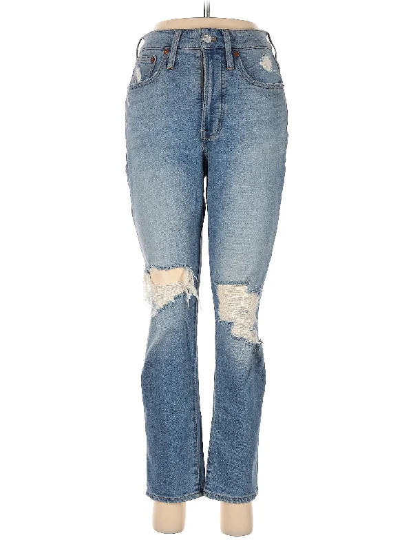 High-Rise Bootleg Jeans