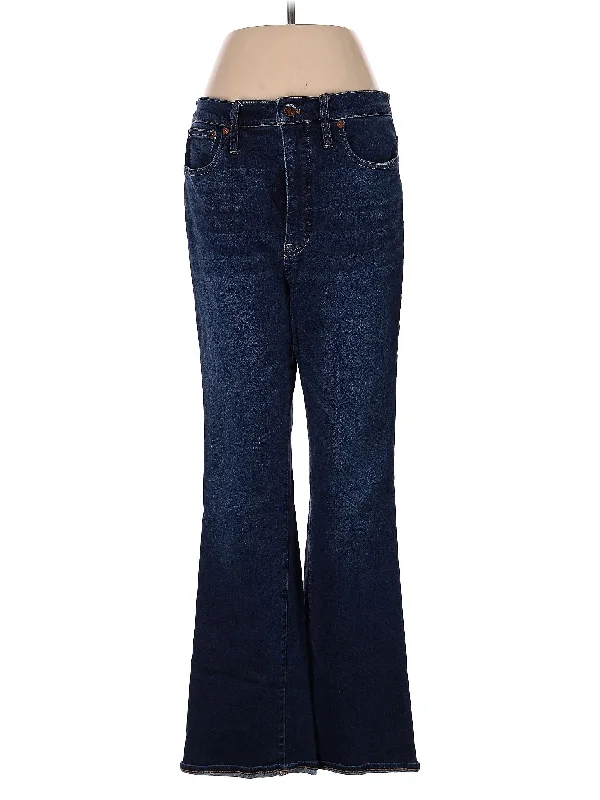 High-Rise Bootleg Jeans in Dark Wash