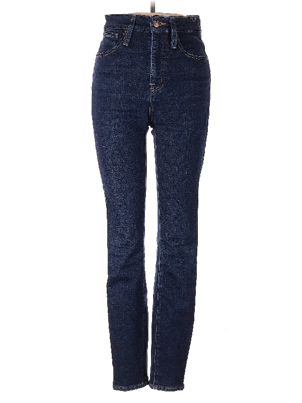 High-Rise Bootleg Jeans in Dark Wash