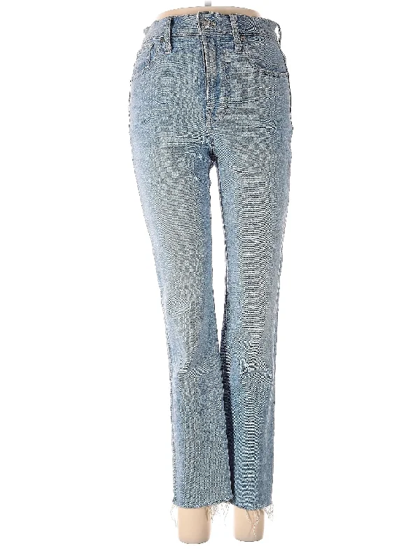 High-Rise Bootleg Jeans in Light Wash