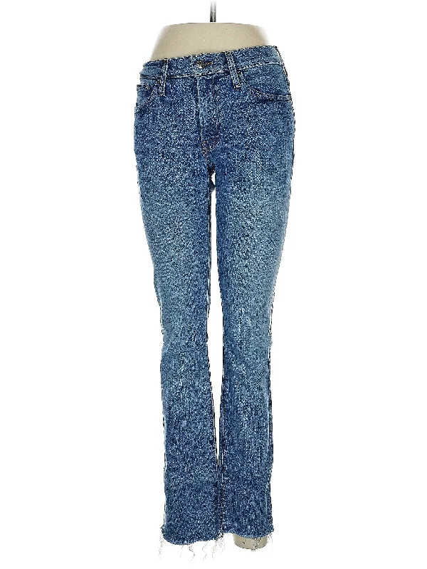 High-Rise Bootleg Jeans in Medium Wash