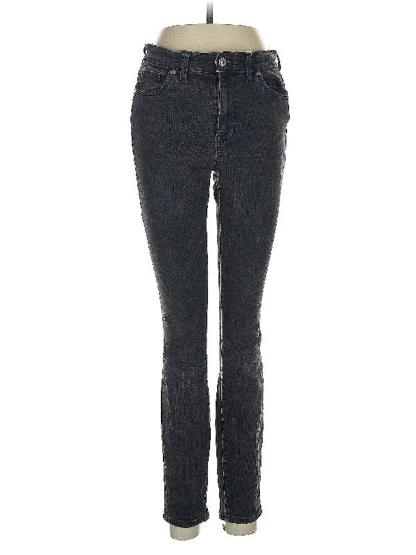 High-Rise Skinny Jeans in Dark Wash