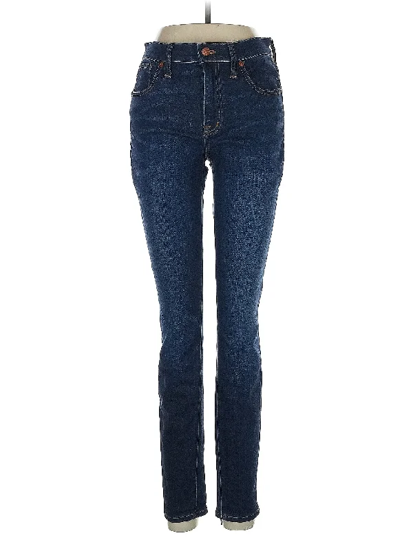 High-Rise Skinny Jeans in Dark Wash