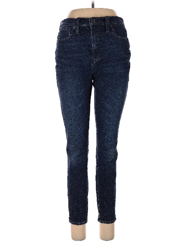 High-Rise Skinny Jeans in Dark Wash