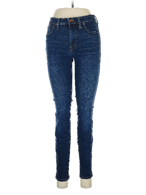 High-Rise Skinny Jeans in Dark Wash