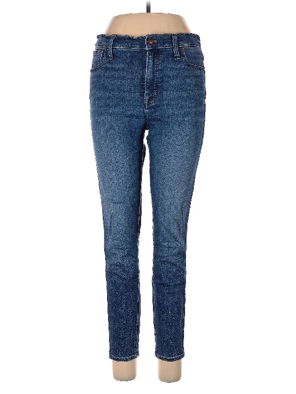 High-Rise Skinny Jeans in Medium Wash