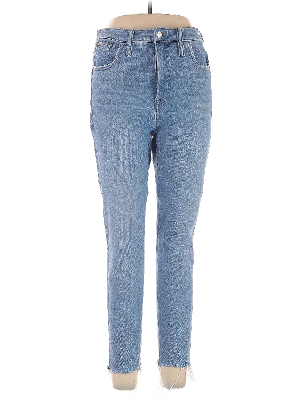 High-Rise Straight-leg Jeans in Light Wash