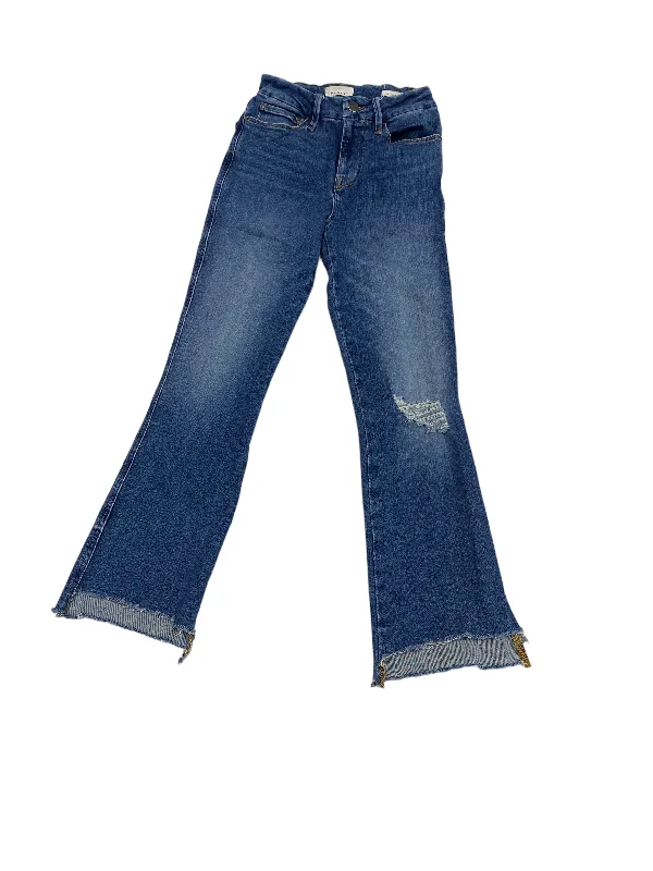 Jeans Skinny By Frame In Blue, Size: 2