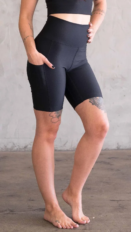 Black - Featherlight Bicycle Shorts