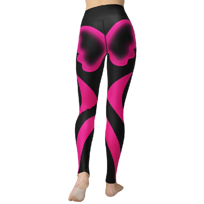 Butterfly Shaped Yoga Leggings