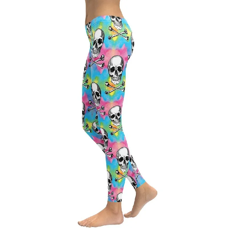 Candy Cotton Skull Leggings