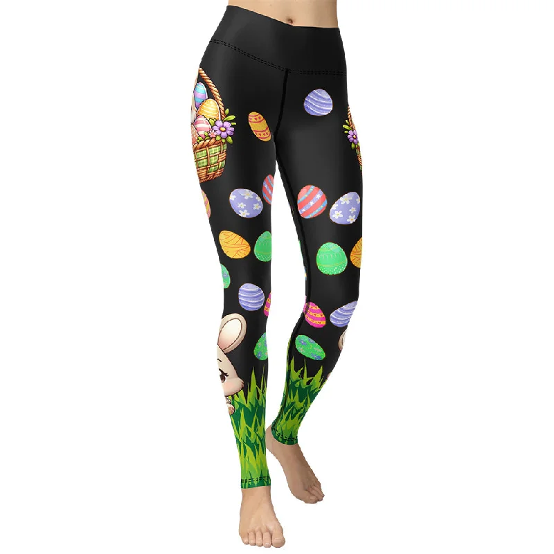 Easter Basket Yoga Leggings