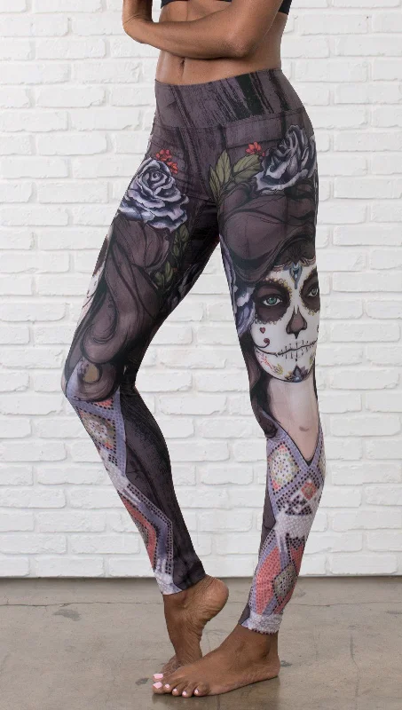 Dark Sugar - Full Length Triathlon Leggings