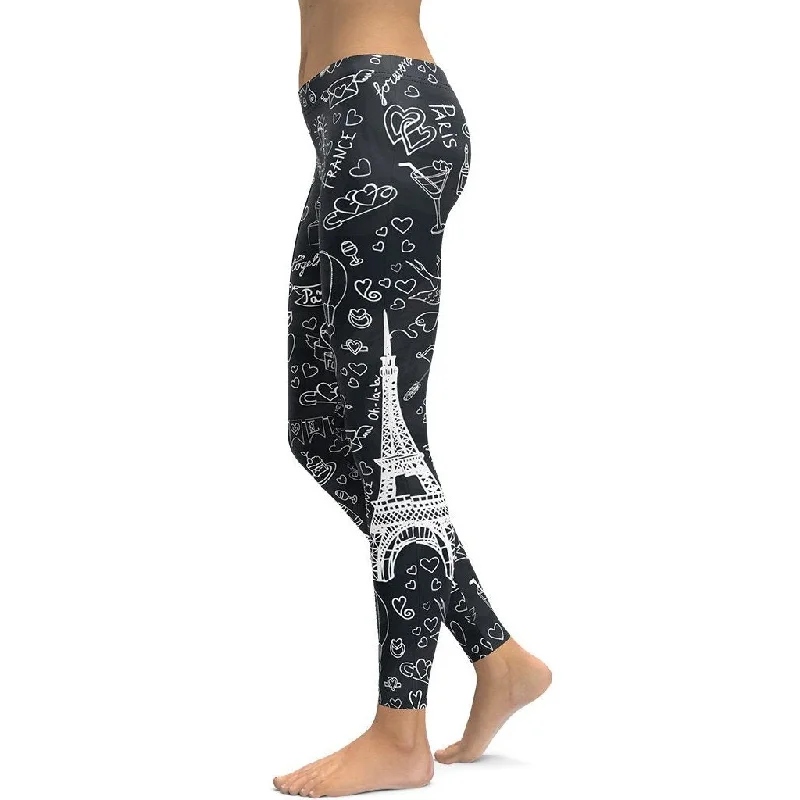 Paris Memories Leggings