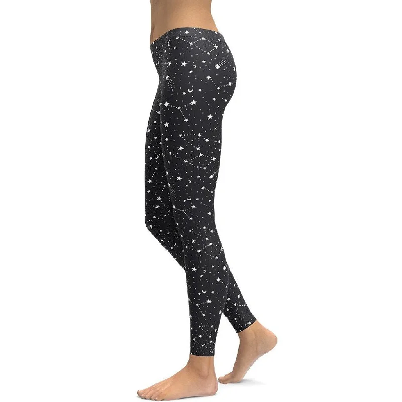 Star Constellations Leggings