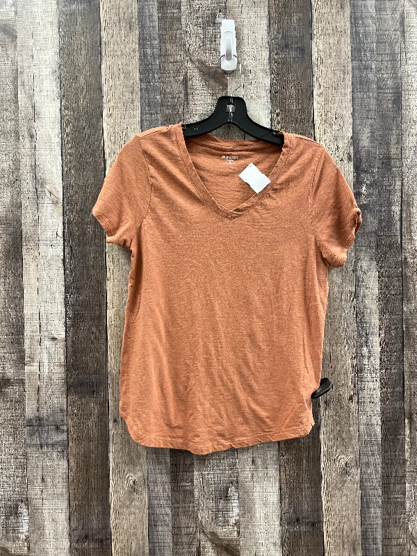 Bronze Top Short Sleeve Basic Old Navy, Size M