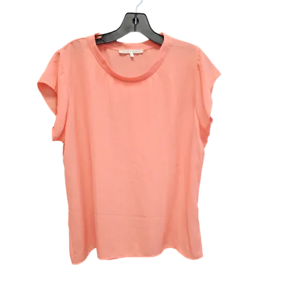 Coral Top Short Sleeve Violet And Claire