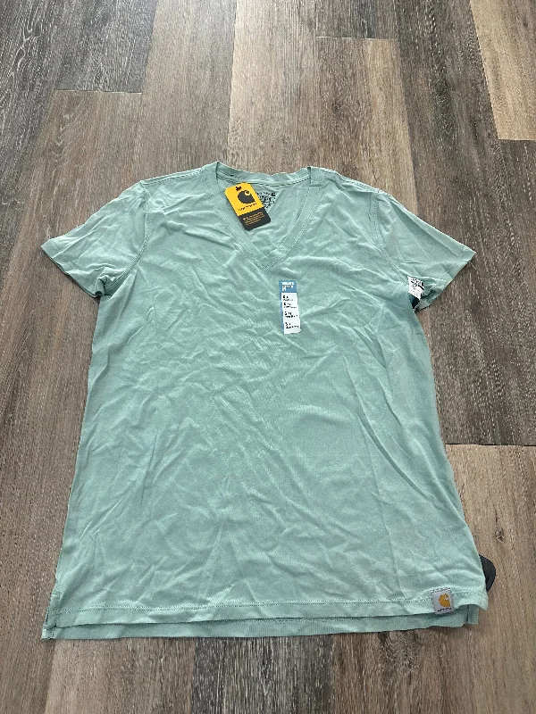 Green Top Short Sleeve Carhartt, Size S