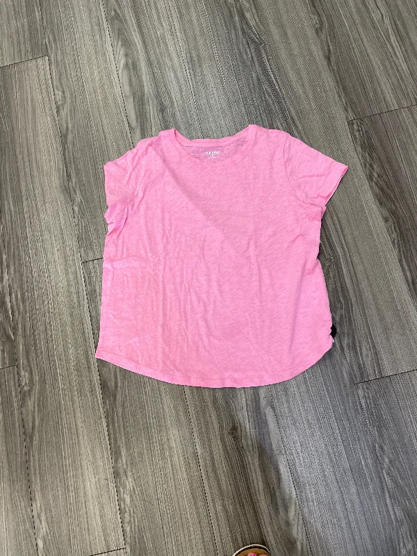 Pink Top Short Sleeve Old Navy, Size M