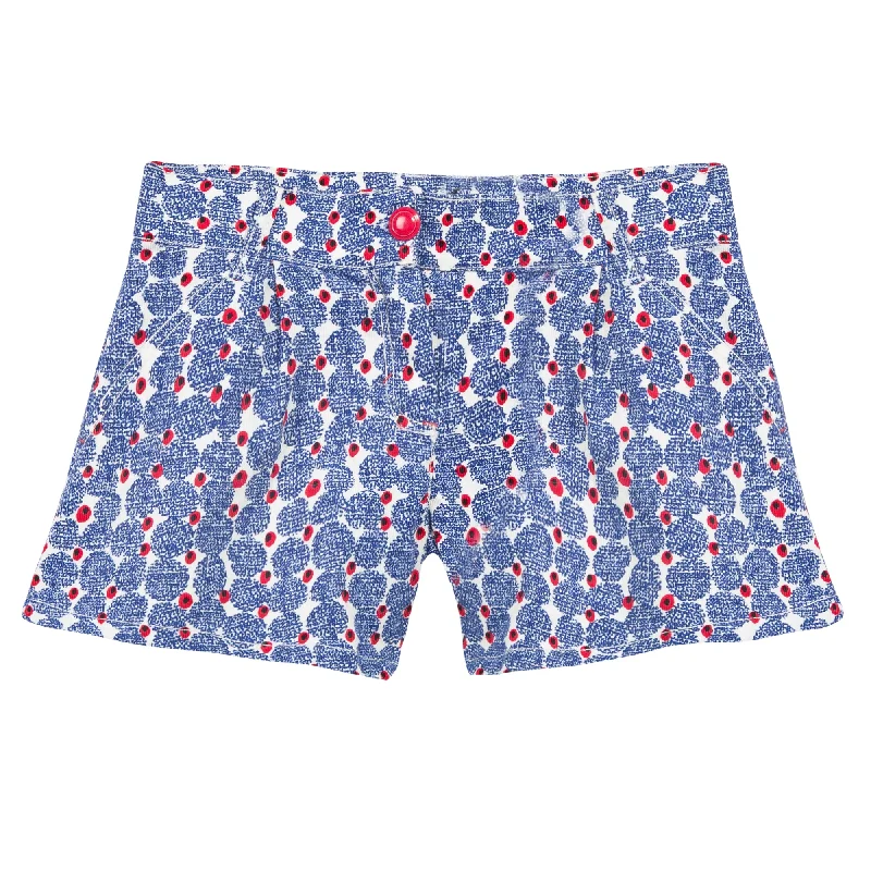 Jean Bourget Kids Girl Cute Dotted "JOL" Shorts