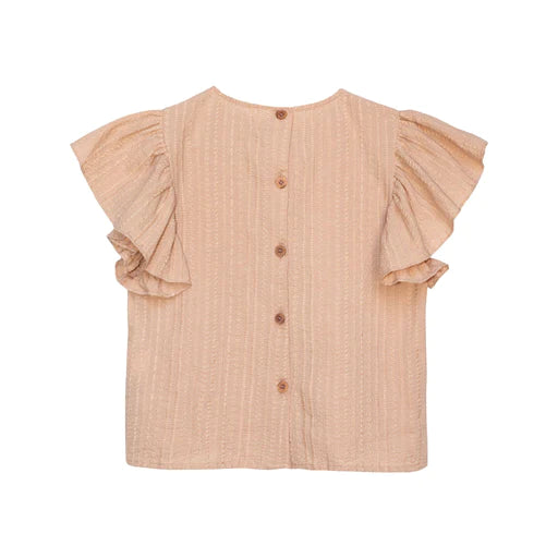 Yellowpelota Kids Promenade Blouse in Pink