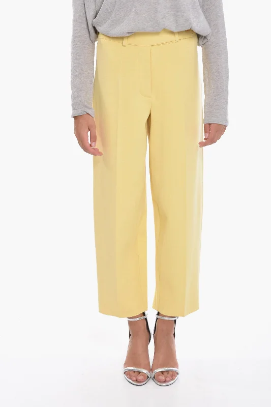 Aeron Cropped MADELEINE Trousers with High Waist