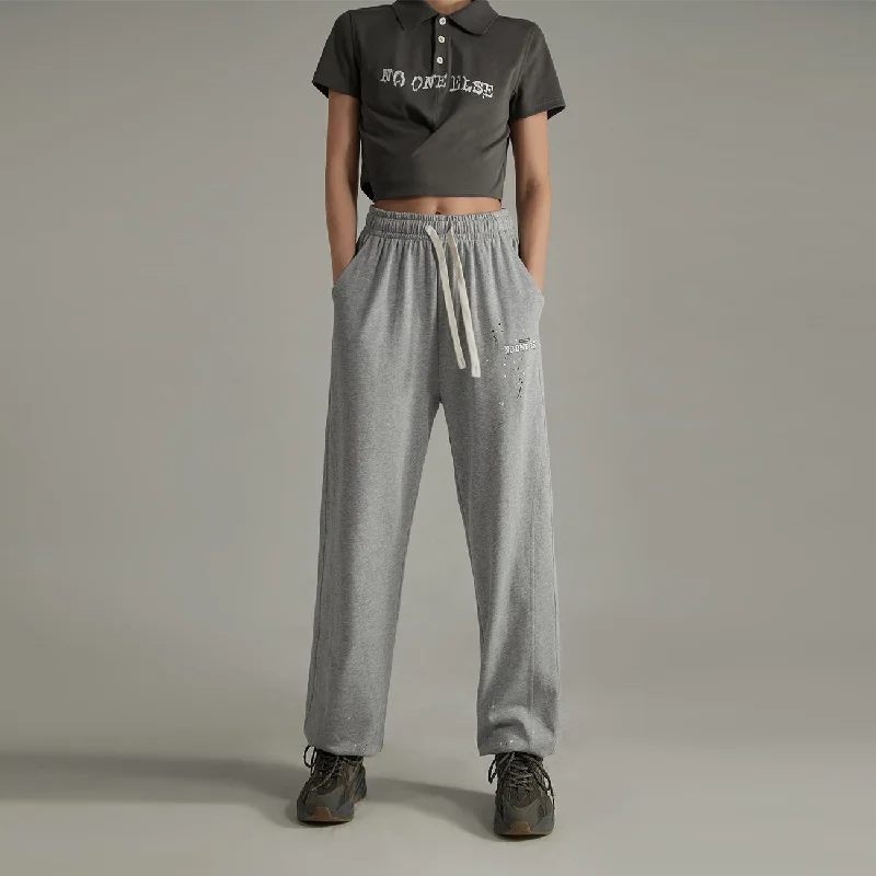 String Banding Jogger Pants