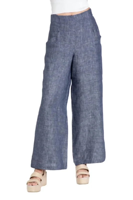 Hepburn Pant In Indigo