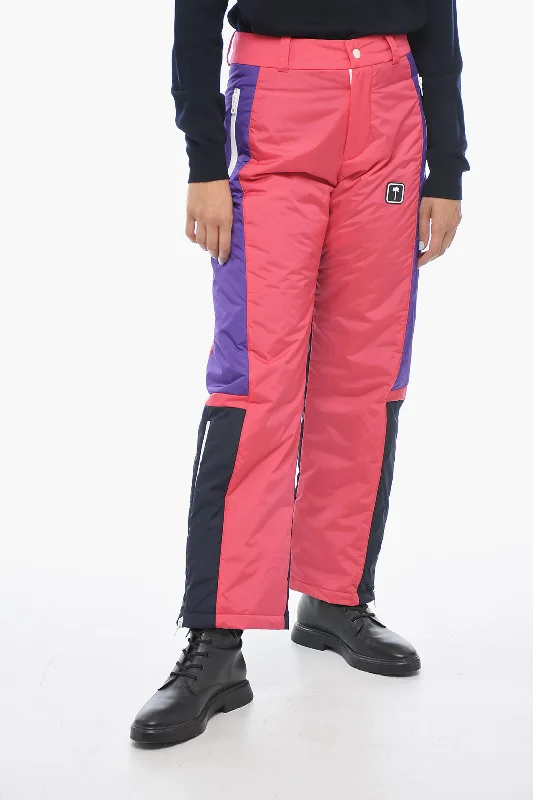 Palm Angels Color Block Designed THUNDERBOLT Ski Pants