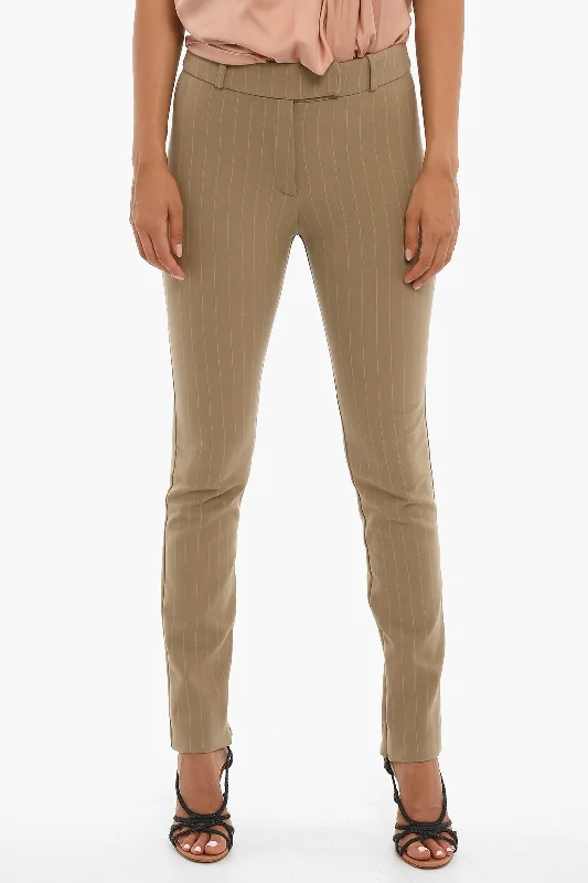 Samsoe Samsoe Slim fit ELISA Pinstriped Pants