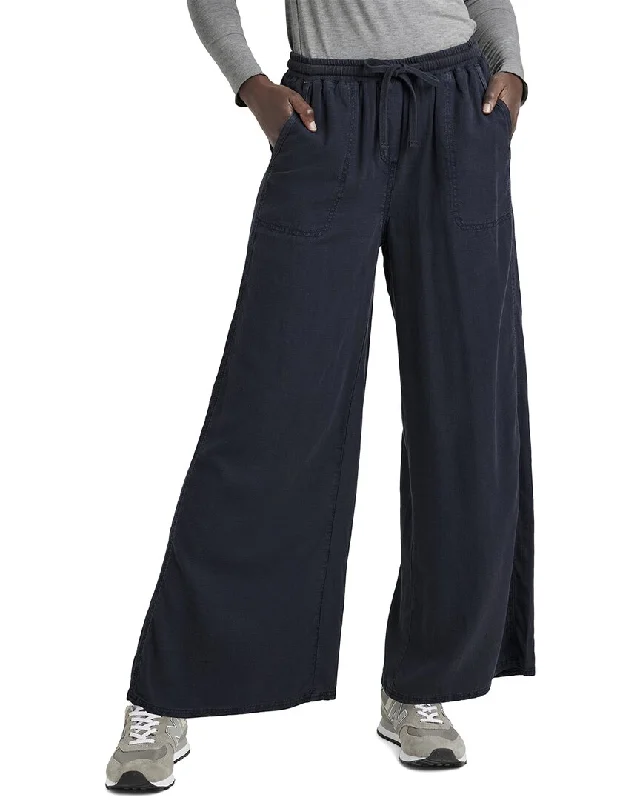 Splendid Paula Linen-Blend Wide Leg Pant